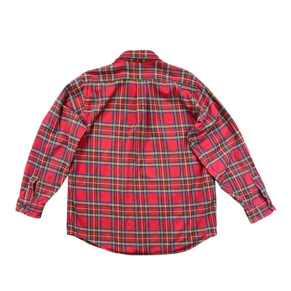 Vintage 90s LL Bean Flannel Shirt - L - Picture 3 of 3